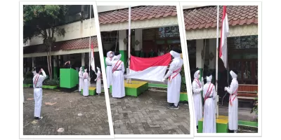 Kegiatan Upacara Bendera